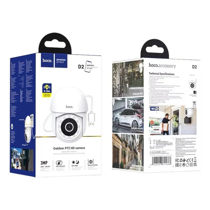 CAMARA HD SEGURIDAD EXTERIOR PTZ