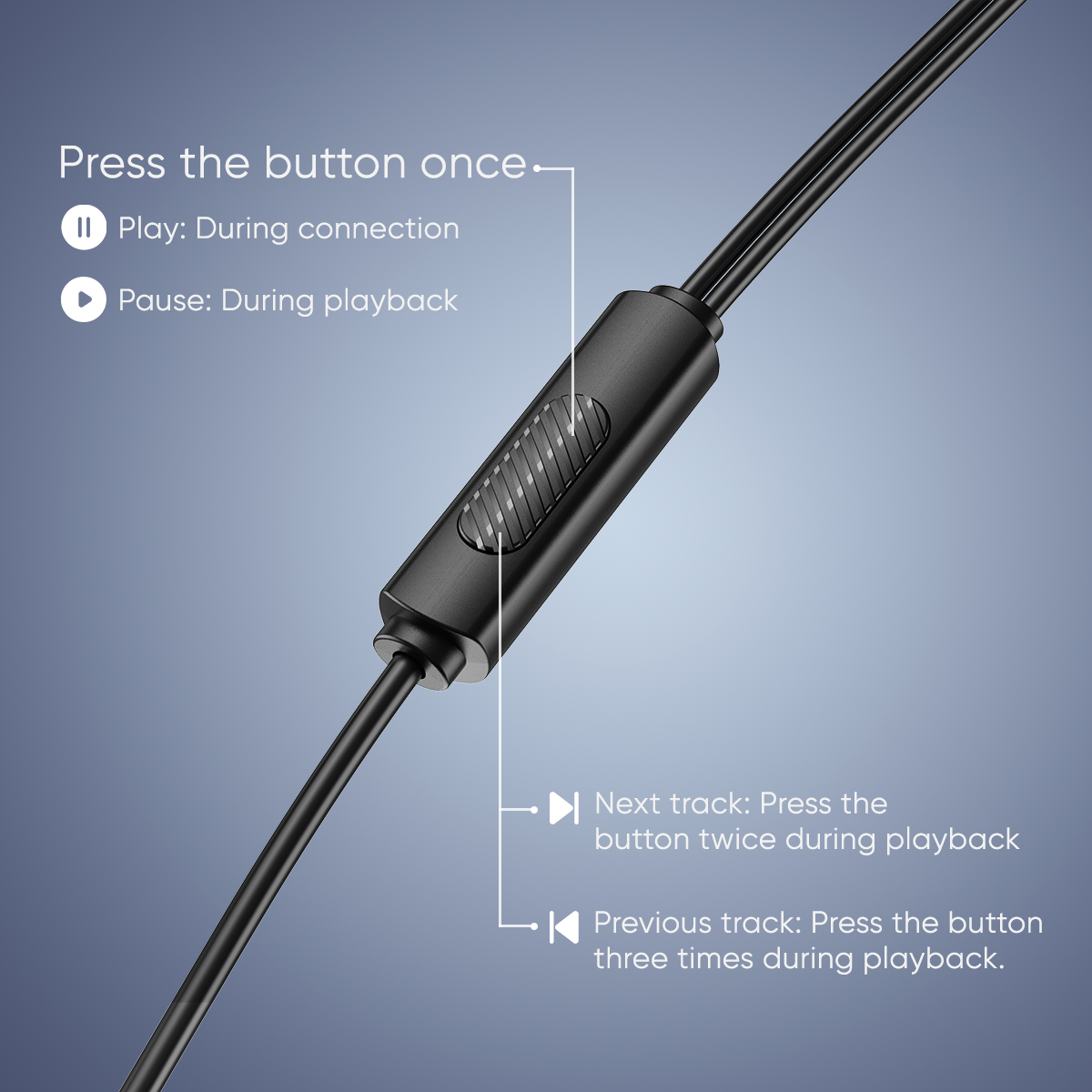 Auriculares con cable con entrada auxiliar