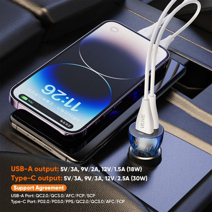 Cargador de coche de 30 W