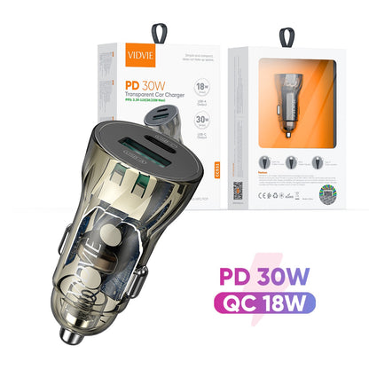 Cargador de coche de 30 W