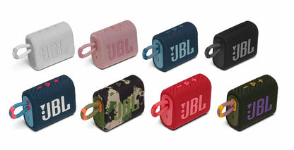 Parlante JBL Go 3 JBLGO3 portátil con bluetooth waterproof red 110V/220V