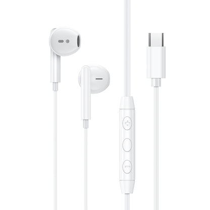 Auriculares con cable tipo C sin goma