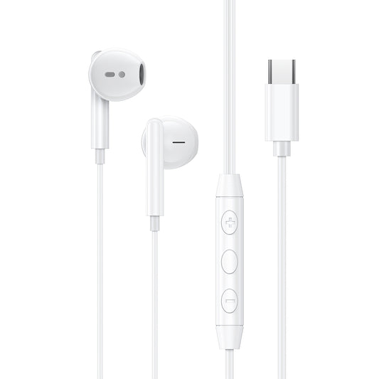 Auriculares con cable tipo C sin goma