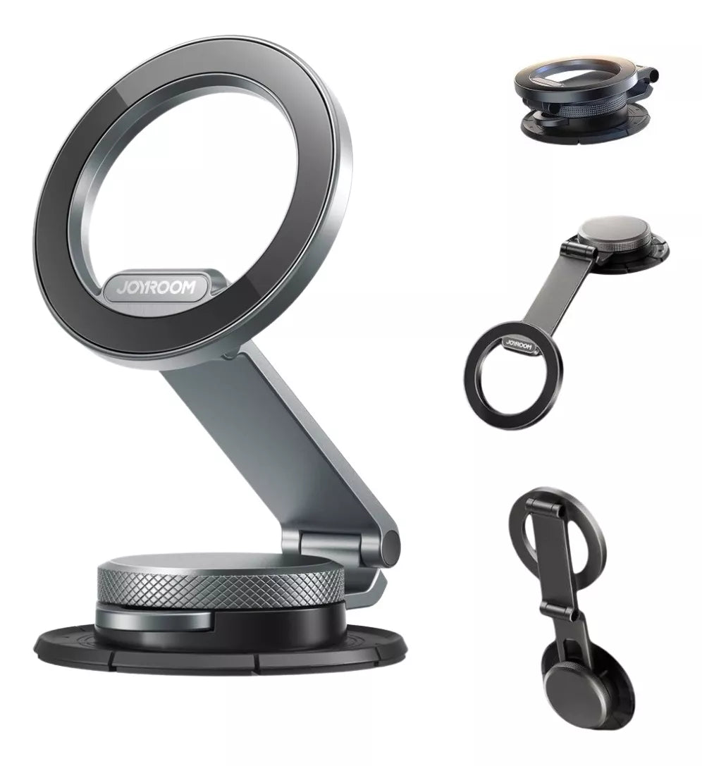 Soporte magnético giratorio y plegable para teléfono en el coche