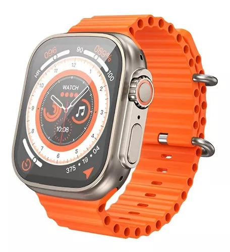 Reloj Inteligente Hoco Y12 Ultra Smartwatch Bluetooth Oro, NARANJA