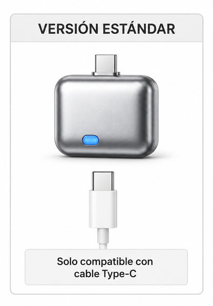 Adaptador de Carga Rápida 140W con Desconexión Automática Type-C