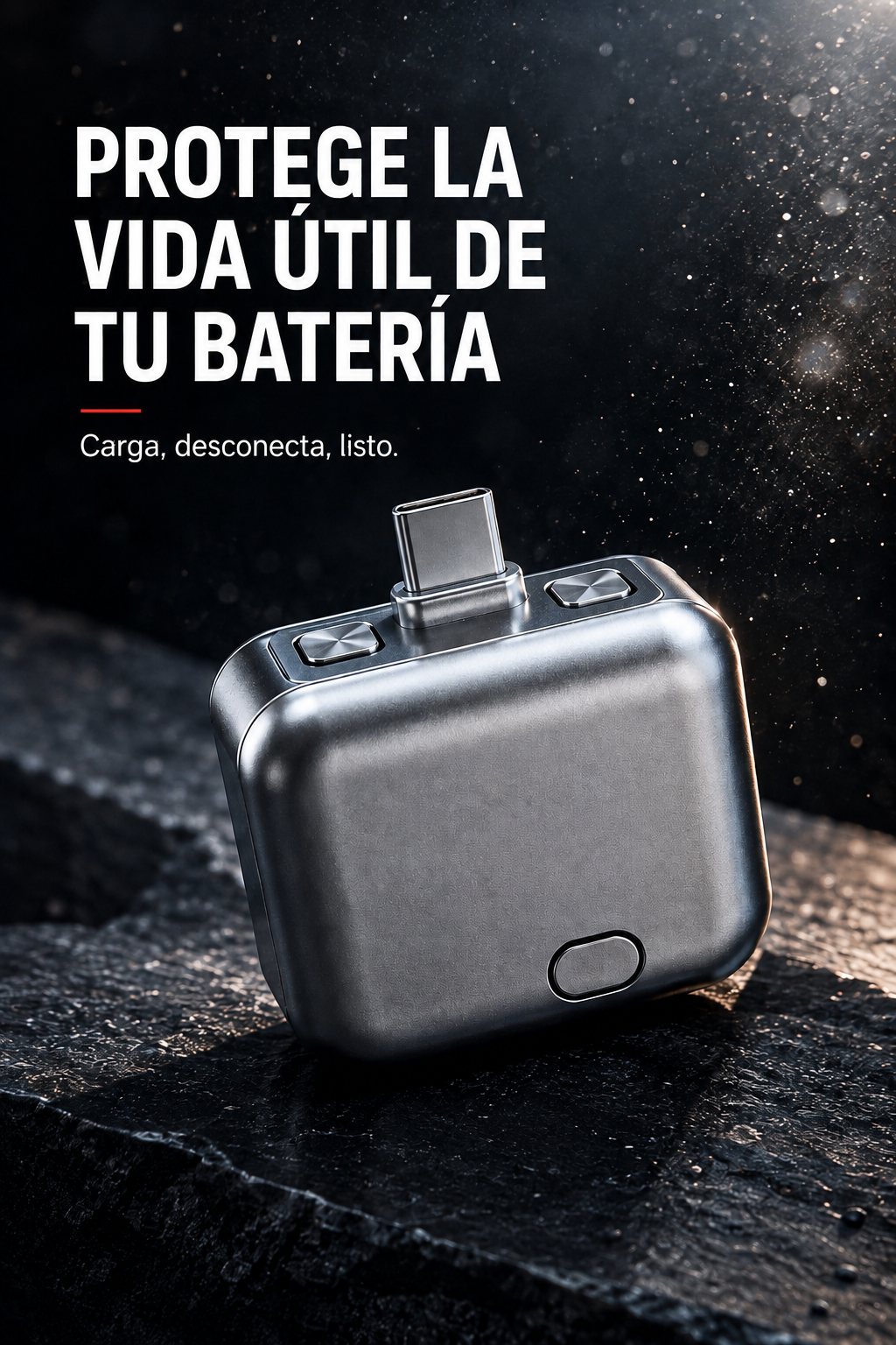 Adaptador de Carga Rápida 140W con Desconexión Automática Type-C