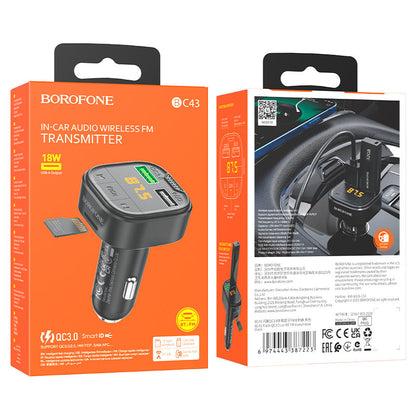 Cargador de coche y transmisor FM BC43 Flash