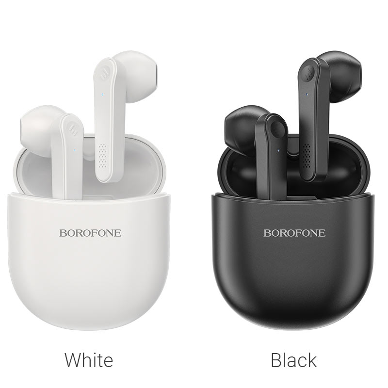 auriculares inalámbricos BT, BT 5.0, con estuche de carga de 300 mAh para 3,5 horas de música/llamadas, compatible con interruptor