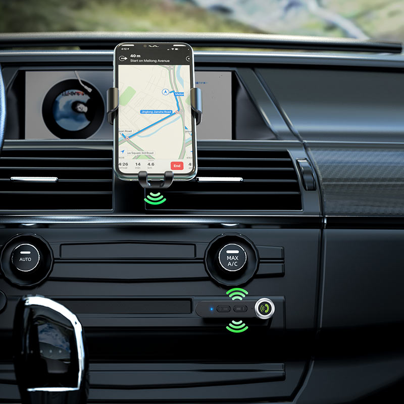 Receptor AUX BT para coche