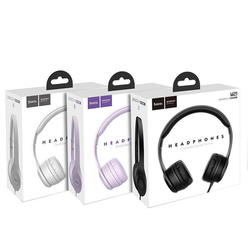 Auriculares con cable y micrófono “W21 Graceful charm”