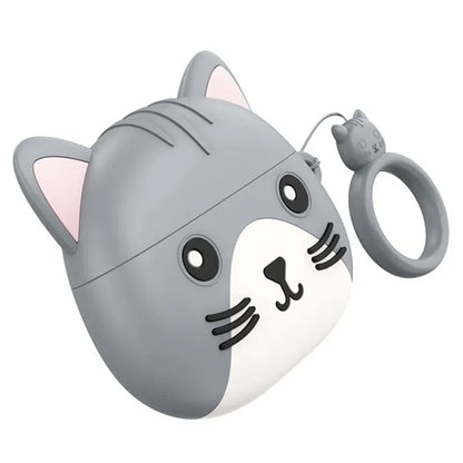 Audifonos Inalambricos Para Niños Gato Bluetooth Hoco Ew46 Color Gris