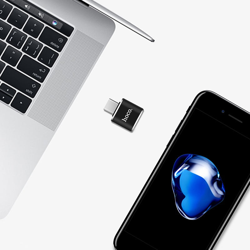 Adaptador Convertidor Hoco Ua5 Type-C a Usb 3.0a Otg